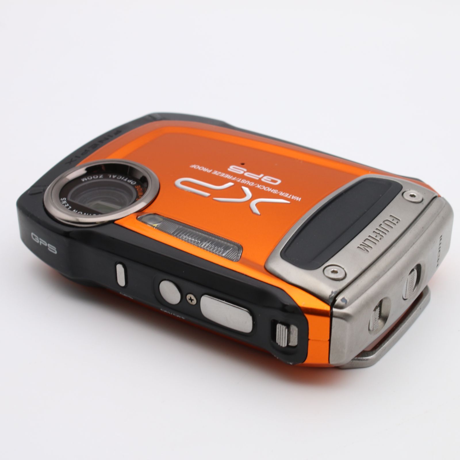 極上品】 FUJIFILM FinePix XP150 防水 オレンジ デジタルカメラ