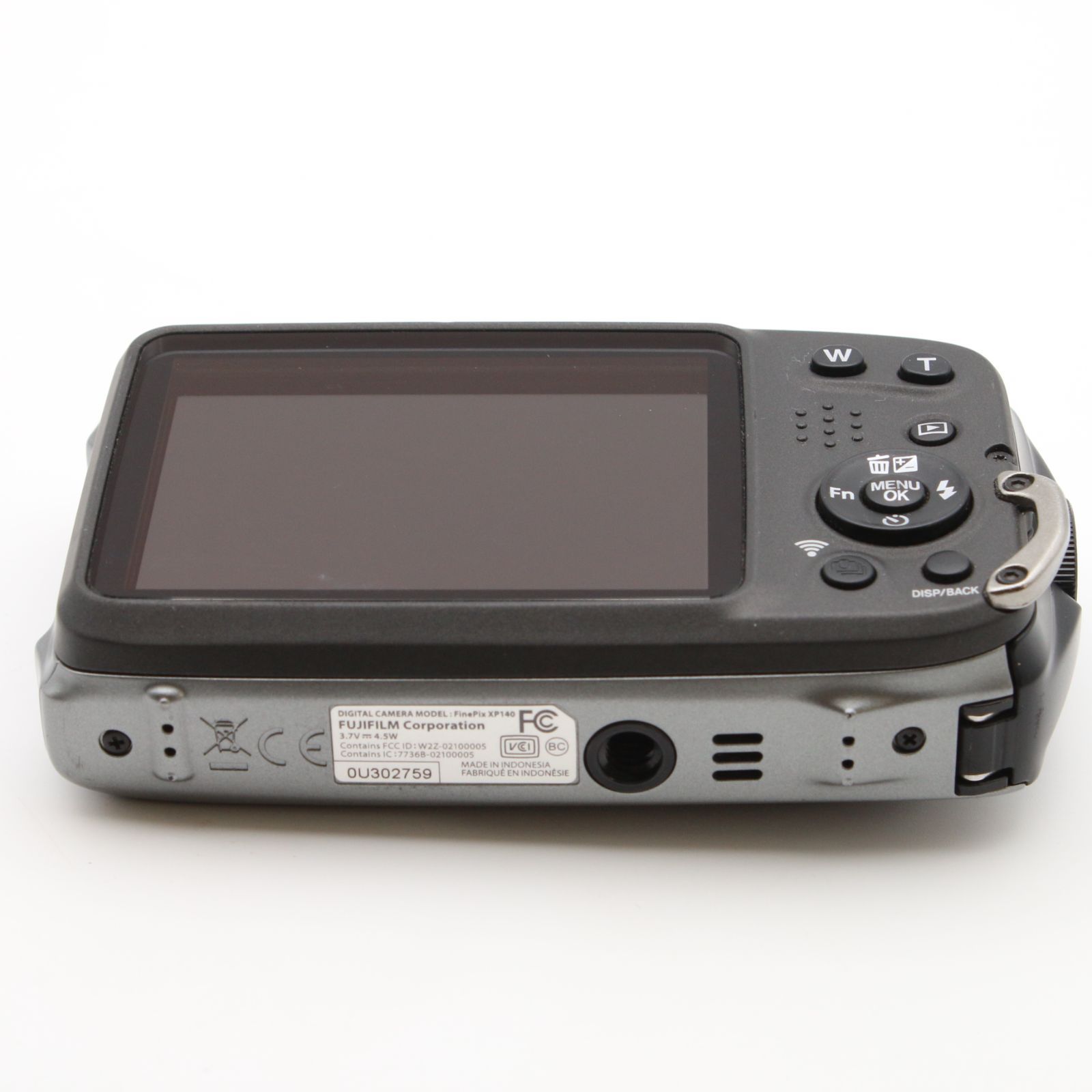 極上品】 FUJIFILM Finepix XP140 防水 ダークシルバー デジタルカメラ 
