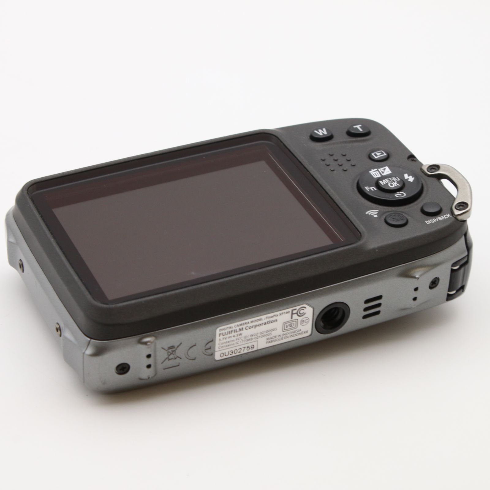 極上品】 FUJIFILM Finepix XP140 防水 ダークシルバー デジタルカメラ