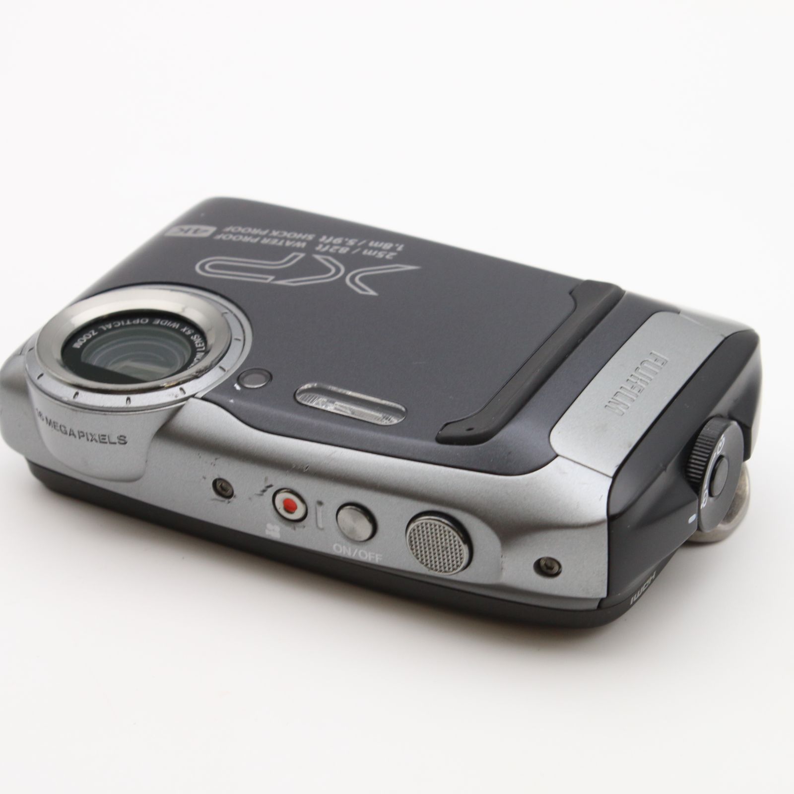 極上品】 FUJIFILM Finepix XP140 防水 ダークシルバー デジタルカメラ