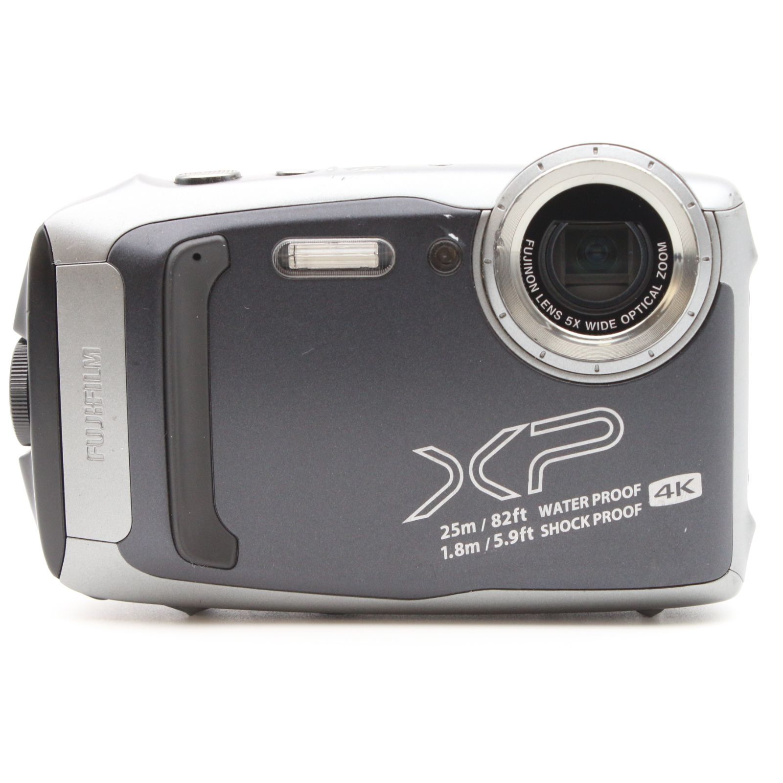 極上品】 FUJIFILM Finepix XP140 防水 ダークシルバー デジタルカメラ