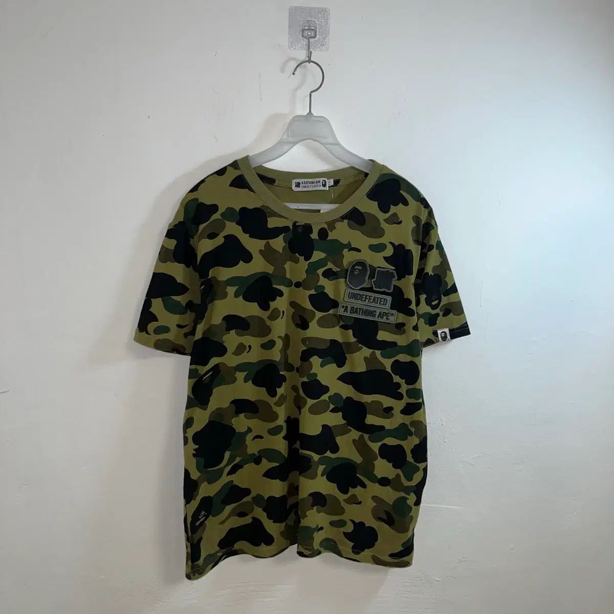 A BATHING APE x UNDEFEATED カモフラージュ 半袖