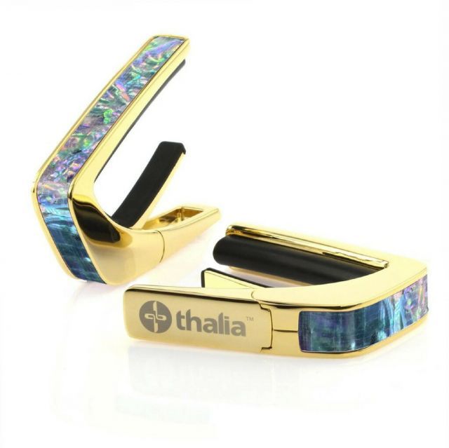 タリア カポ Thalia Capos Exotic Shell Series Prism Abalone / 24K GOLD ギター 12インチフレットパッド付属
