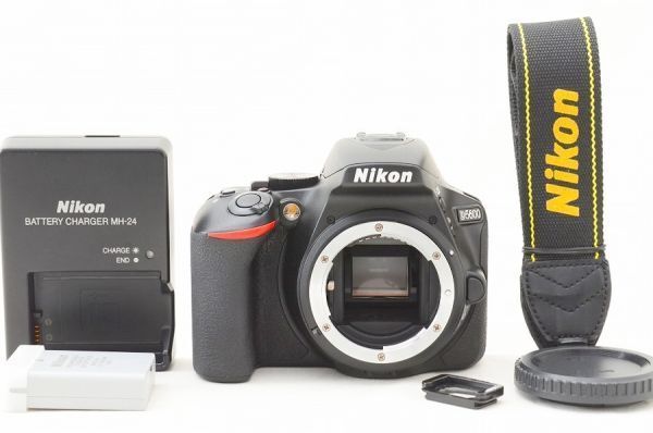 ☆極上美品☆ Nikon ニコン D5600 ボディ Shot数 7,750枚前後！ ♯26060707