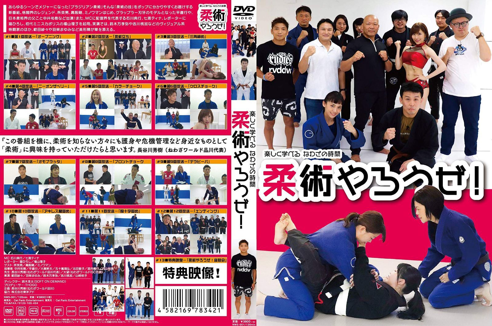 楽しく学べる ねわざの時間 柔術やろうぜ! [DVD]