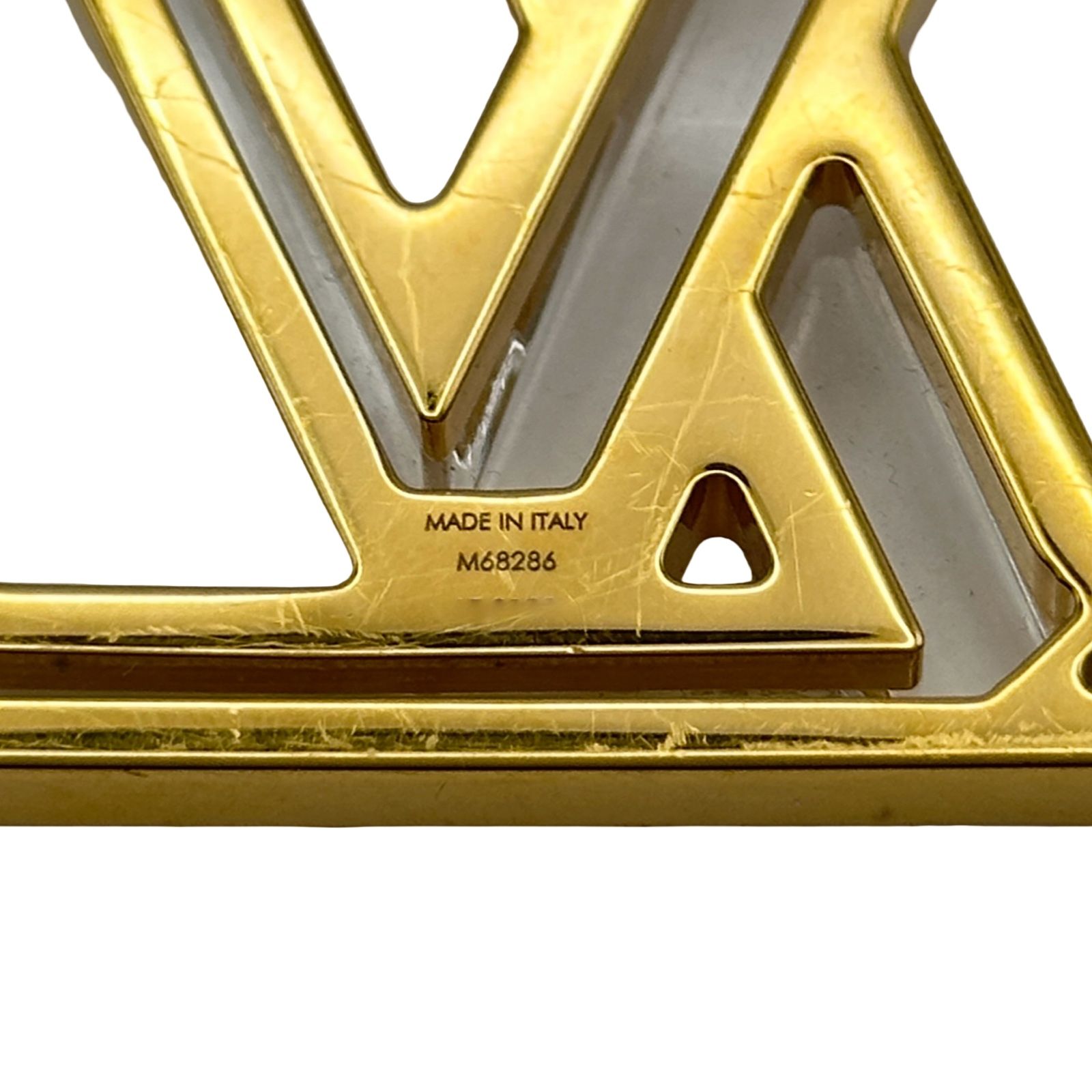 ルイ・ヴィトン LOUIS VUITTON ビジューサック M68286 クリア/ゴールド