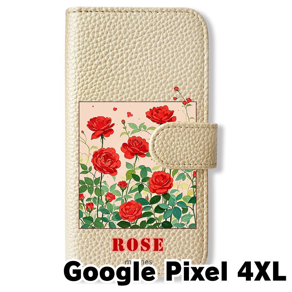 新品未使用】 Google Pixel 4 XL 手帳型スマホ ケース (色：シャンパン
