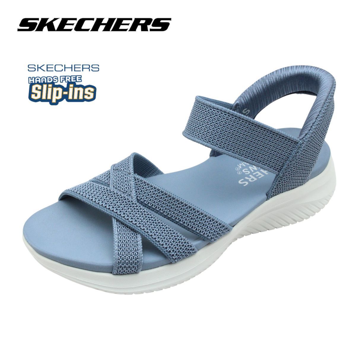 SKECHERS スケッチャーズ 164085 スレート レディース サンダル ハンズフリー スリップインズ ウルトラフレックス 3.0サンダルフォーエバーベター 手を使わずに履ける 靴 7,950円