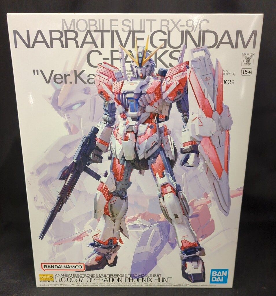 BANDAI SPIRITS MG 1/100 機動戦士ガンダムNT ナラティブガンダム C装備 Ver.Ka