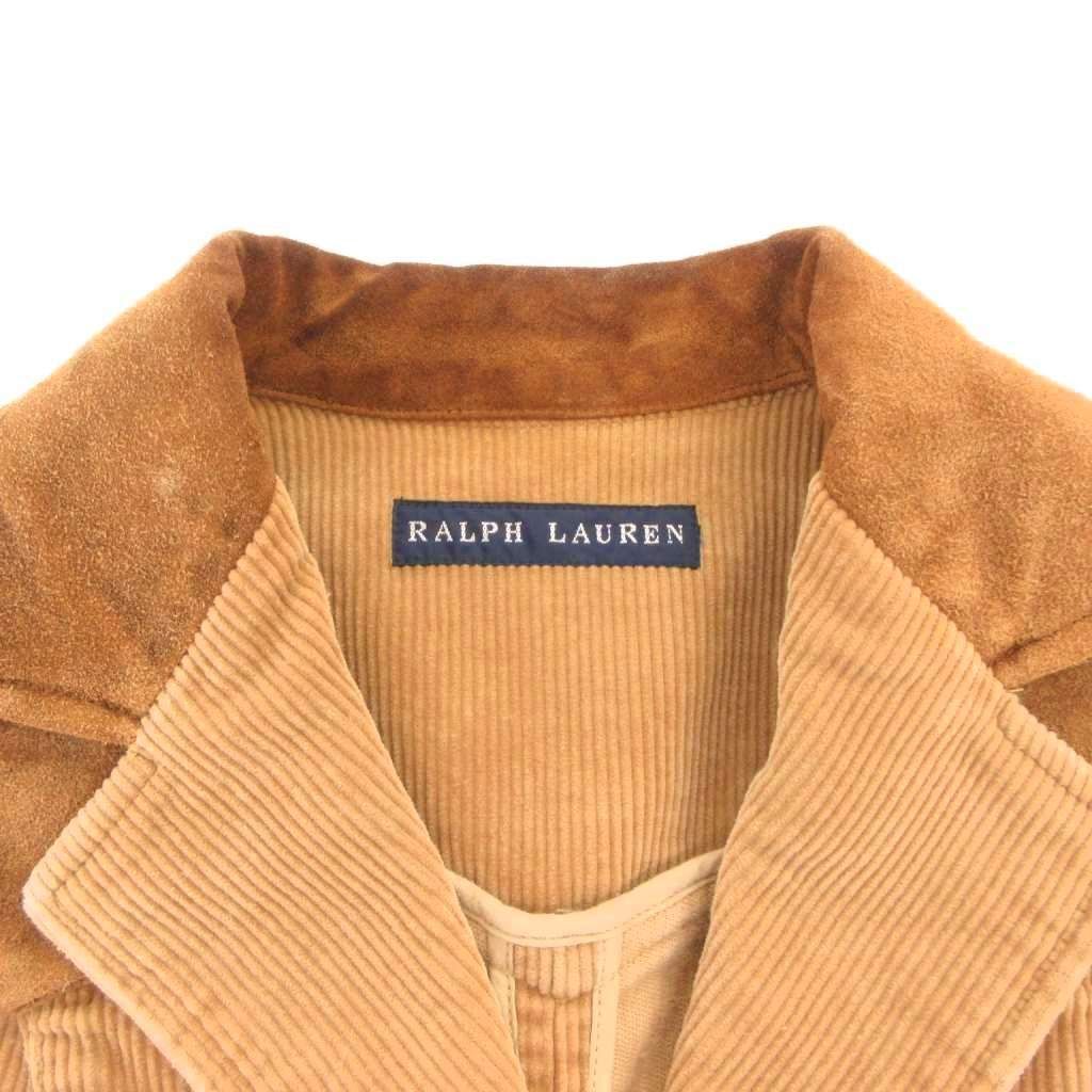 ラルフローレン RALPH LAUREN コーデュロイジャケット スエード 