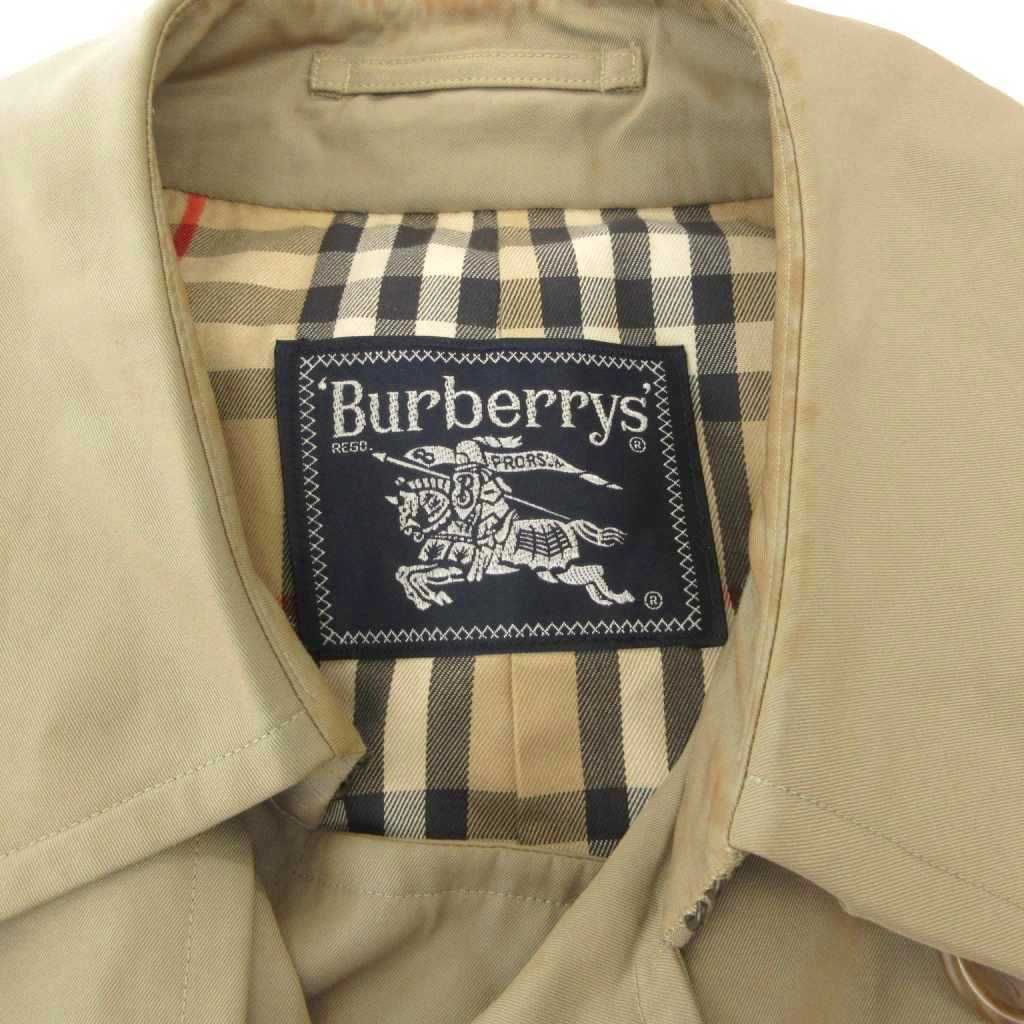 バーバリーズ Burberrys ヴィンテージ トレンチコート ロング 裏地ノバ