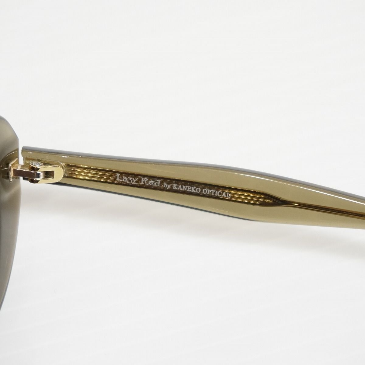 金子眼鏡 KANEKO OPTICAL カネコ オプティカル × lazy red L064 
