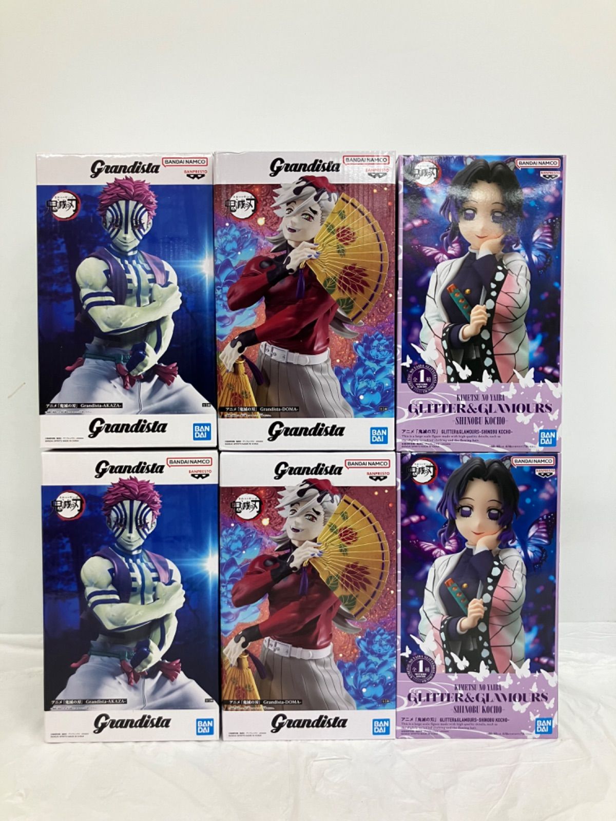 Grandista GLITTER&GLAMOROUS　鬼滅の刃 フィギュア 未開封 鬼滅の刃 grandista GLITTER & GLAMOURS フィギュア 猗窩座 童