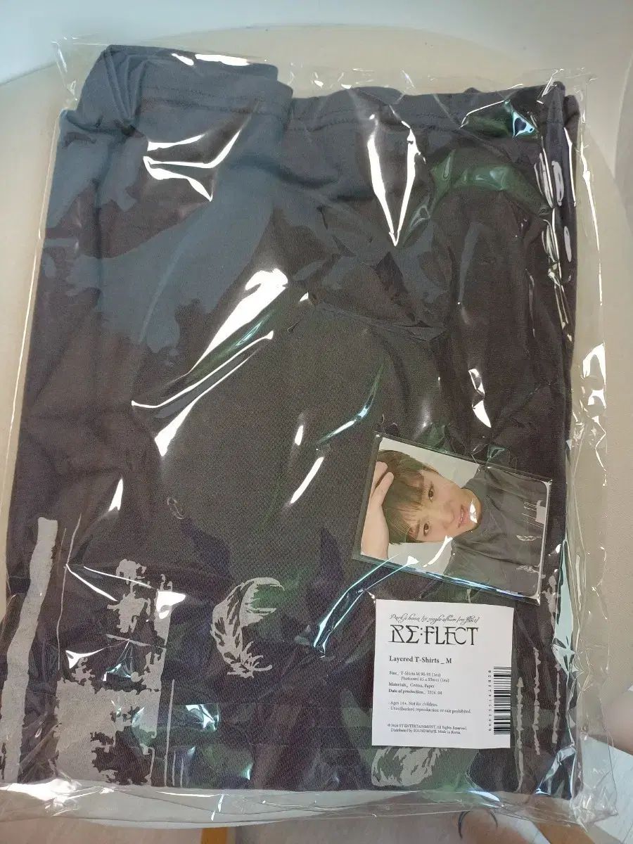 パク・ジフン(PARK JIHOON) Reflect ポップアップ md レイヤード Tシャツ Mサイズ