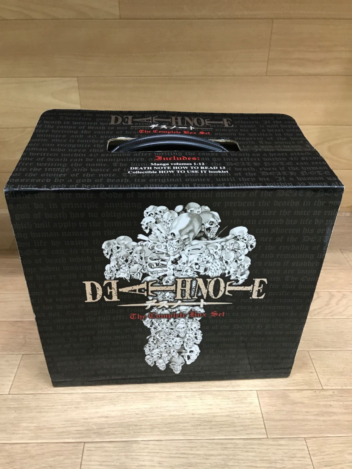 ☆DEATH NOTE デスノート 英語版 全巻＋箱付き 収納BOXセット 《IU13A