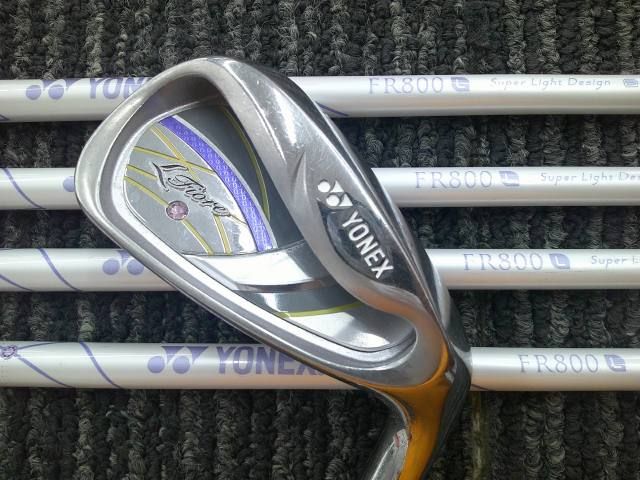 中古 レディースアイアンセット ヨネックス Fiore 2020/FR800 5本セット/L/34[3549]■博多