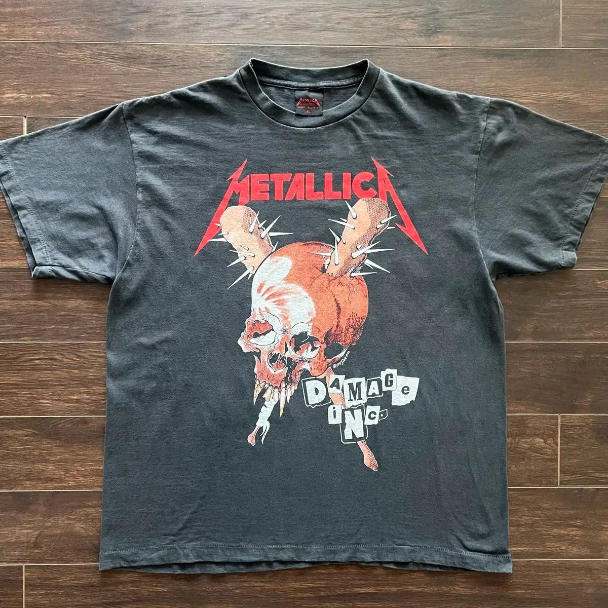 XL メタリカ(メタリカ) 밴드 부틀렉 Tシャツ