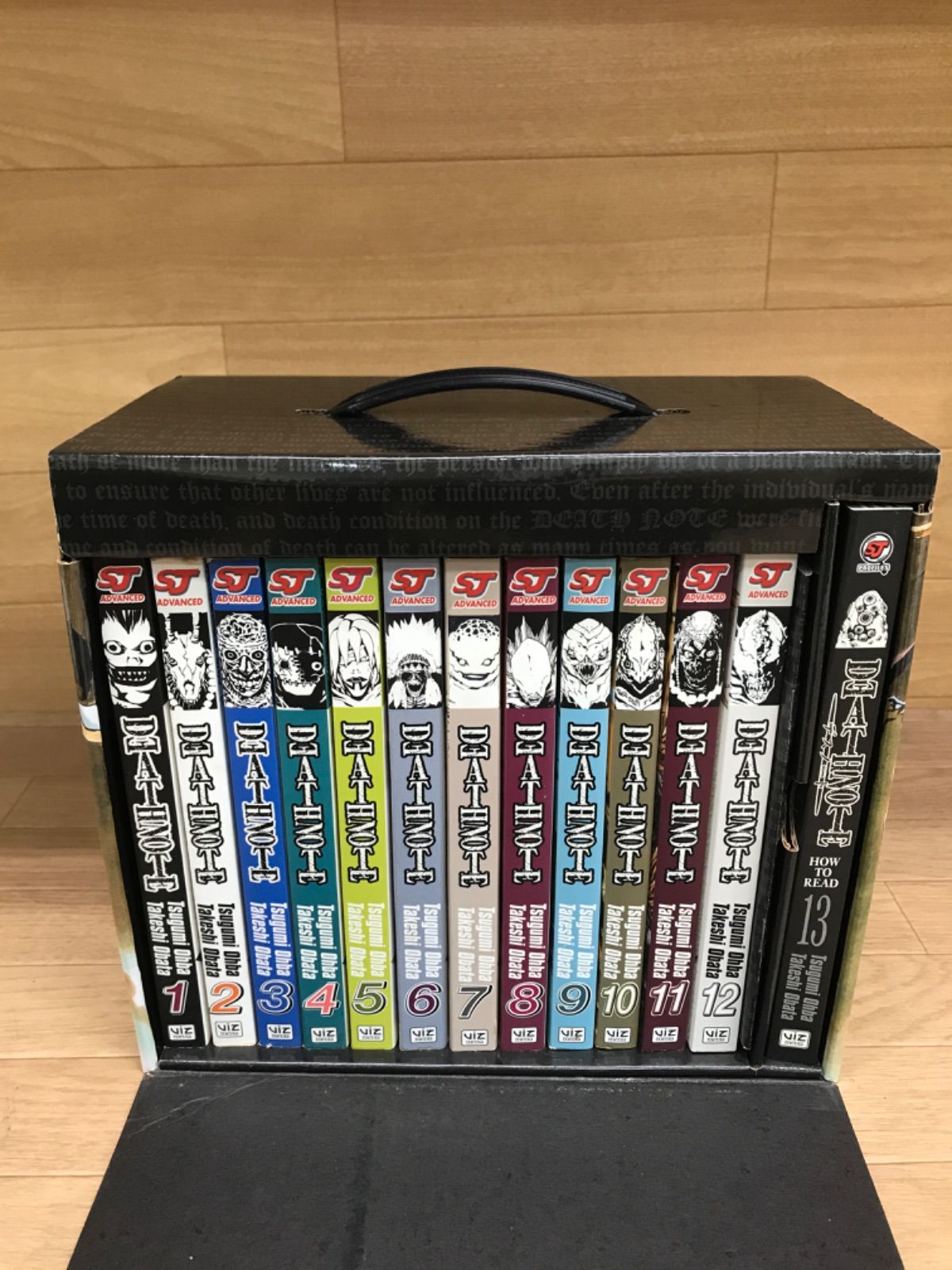 ☆DEATH NOTE デスノート 英語版 全巻＋箱付き 収納BOXセット 《IU13A