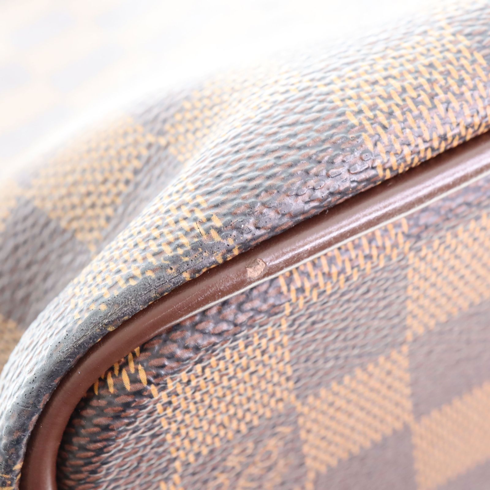 中古】LOUIS VUITTON ルイ・ヴィトン N41165 グリニッジPM ダミエ 