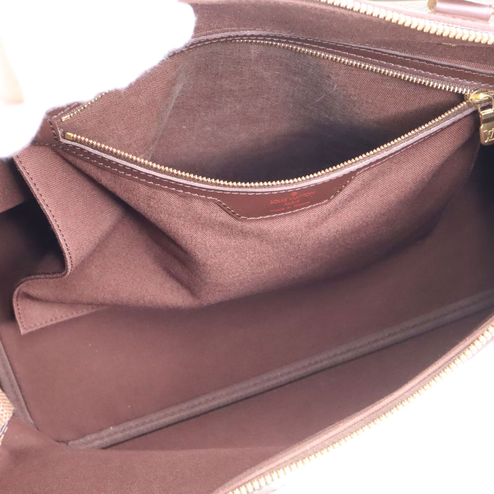 中古】LOUIS VUITTON ルイ・ヴィトン N41165 グリニッジPM ダミエ 
