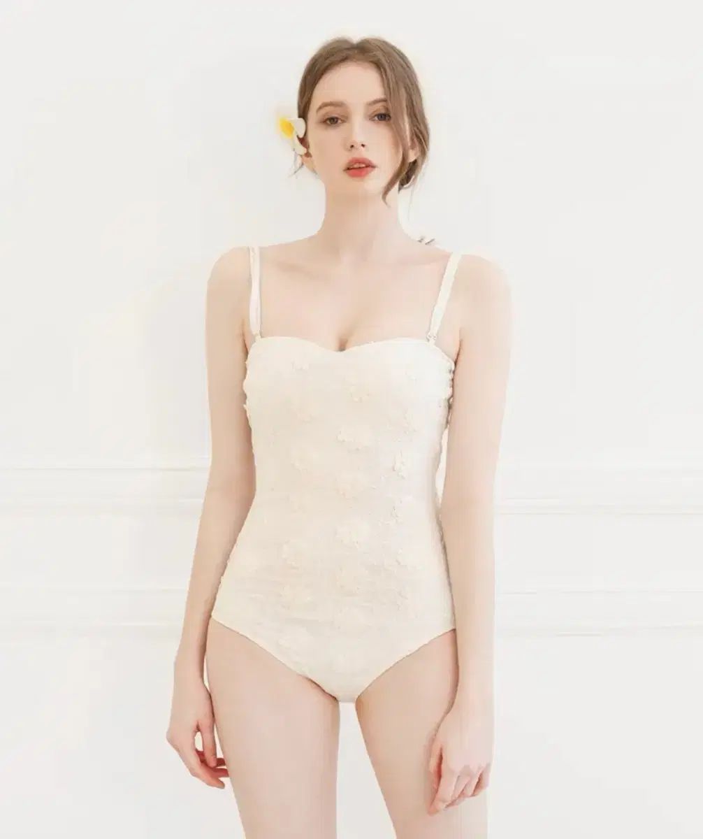 GRACE U グレースユー フラワー ウール ONE PIECE ワンピース 水着