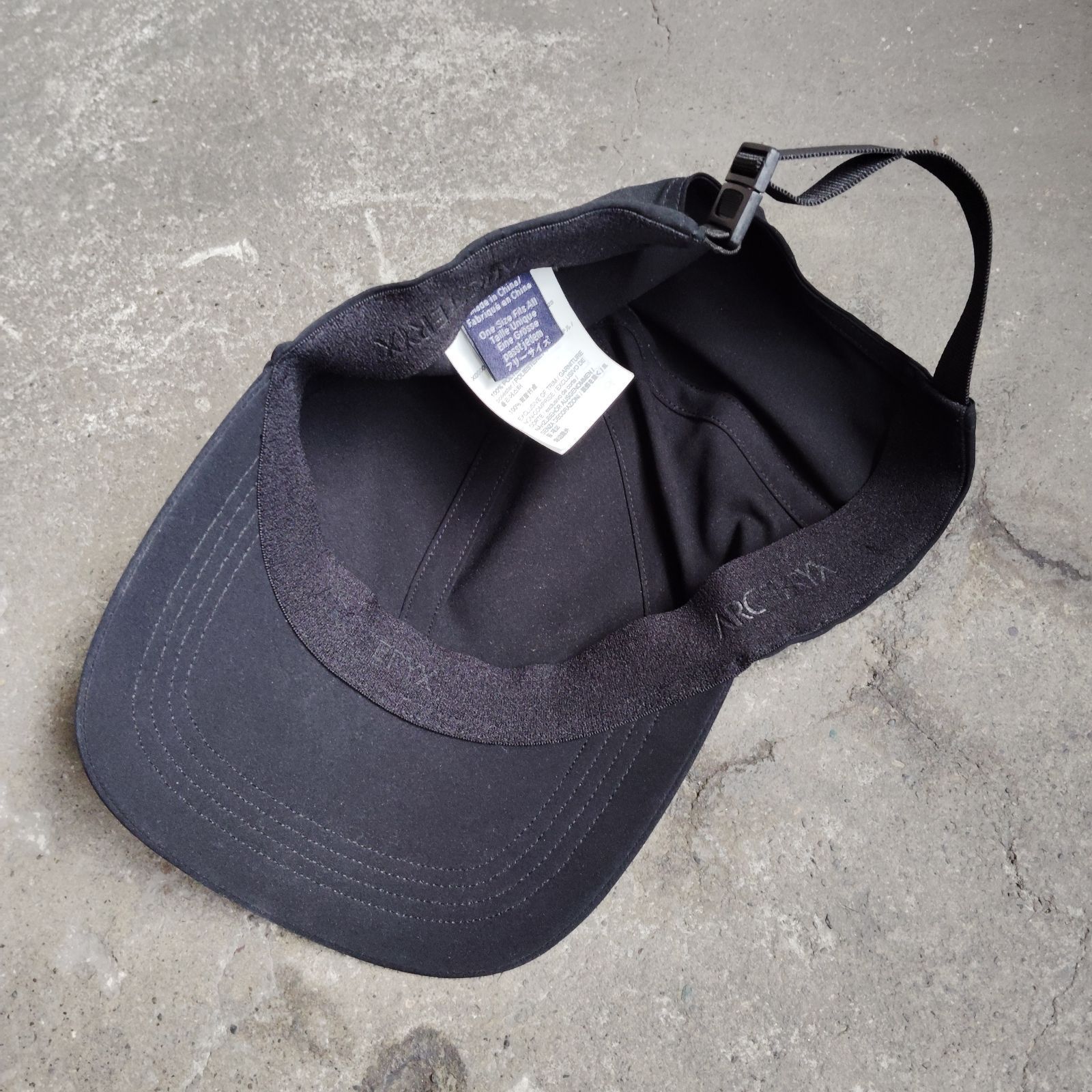 ARC'TERYX SMALL BIRD HAT BLACK アークテリクス スモールバードハット