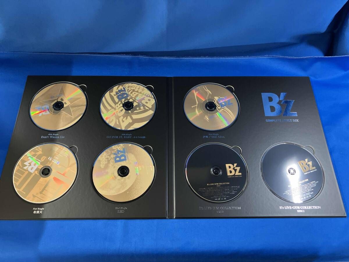 B'z CD B'z COMPLETE SINGLE BOX(Black Edition)(2DVD付) - メルカリ