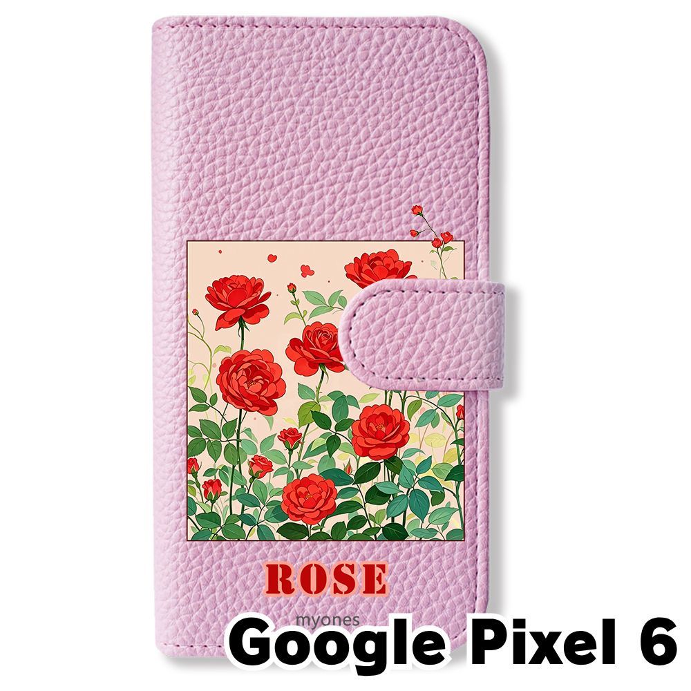 バラ売り可　めろぱか　マルチスマホケース　Lサイズ 5個　未使用 新品未使用】 Google Pixel 6 手帳型スマホ ケース (色：バイオレット