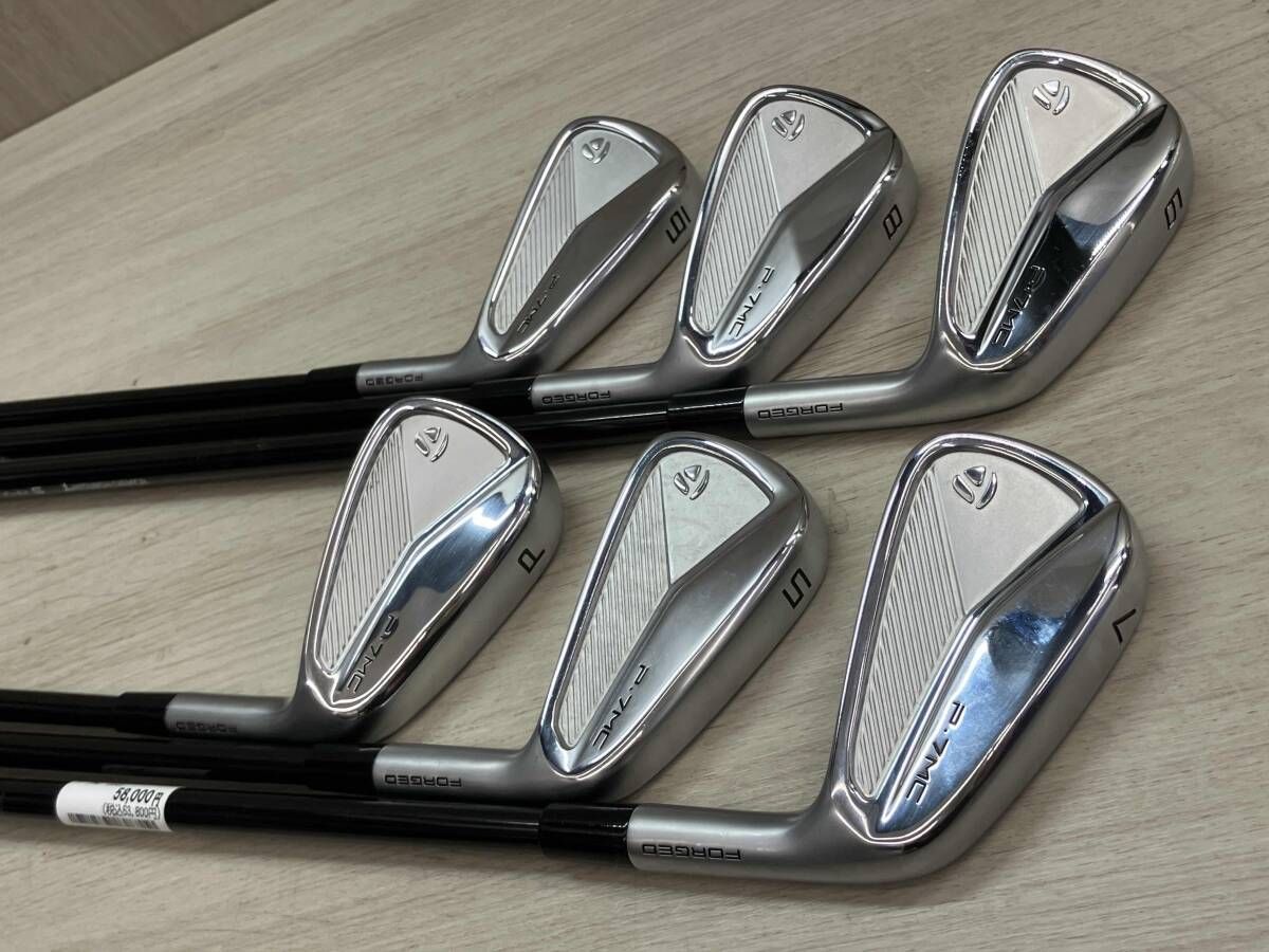 アイアンセット TaylorMade P・7MC 2023 flex S 5,6,7,8,9,P 6本セット 男性右利き用