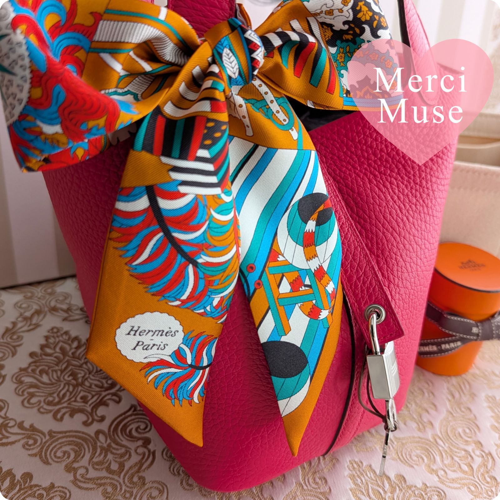 ❤お得なお品❤ピコタンロックPM18 ローズエクストリームxシルバー金具