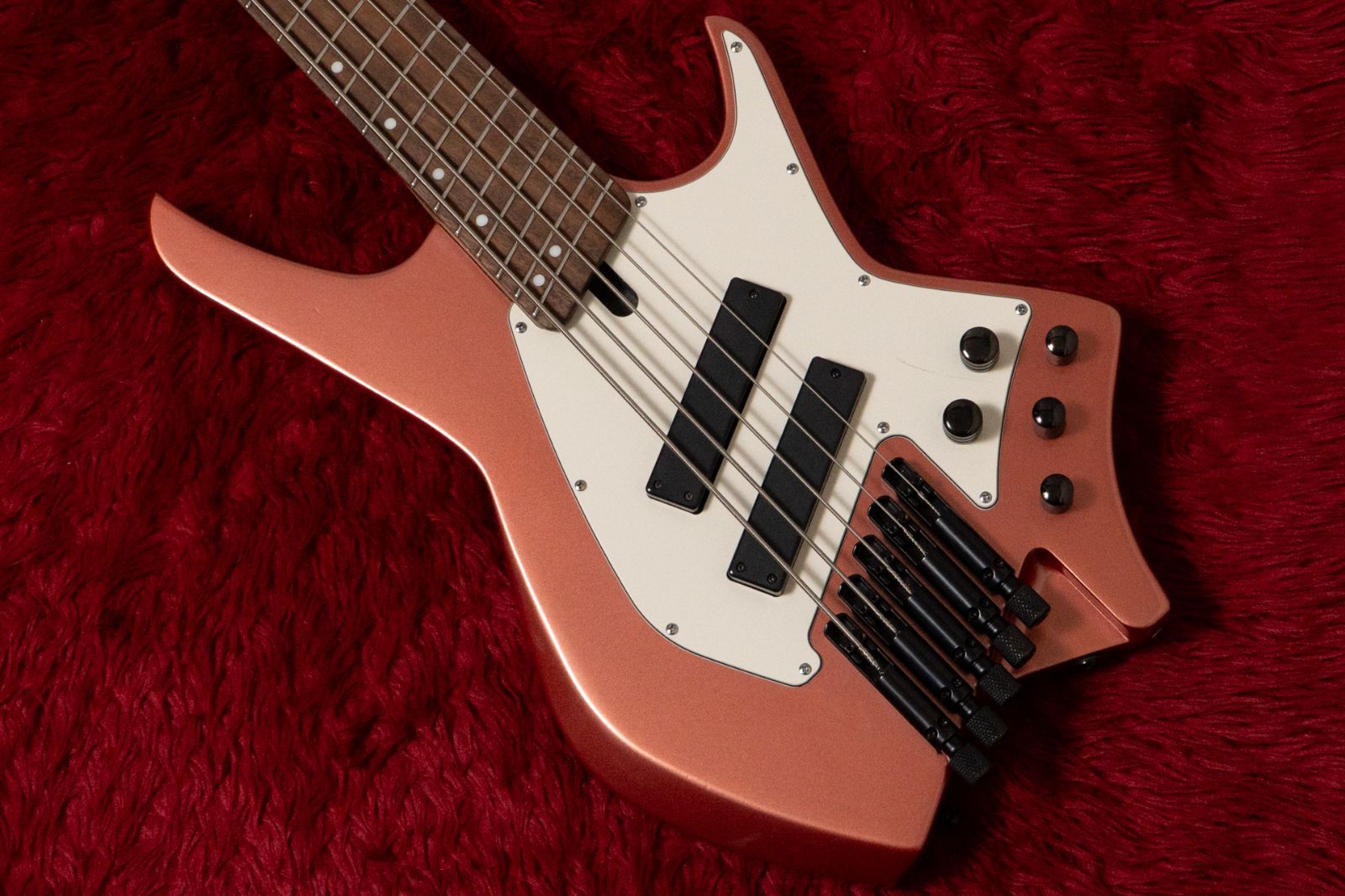 【used】HEX Guitars / NB505 Metallic Rose Gold 3.725kg #HJ1202677【GIB横浜】エレキベース