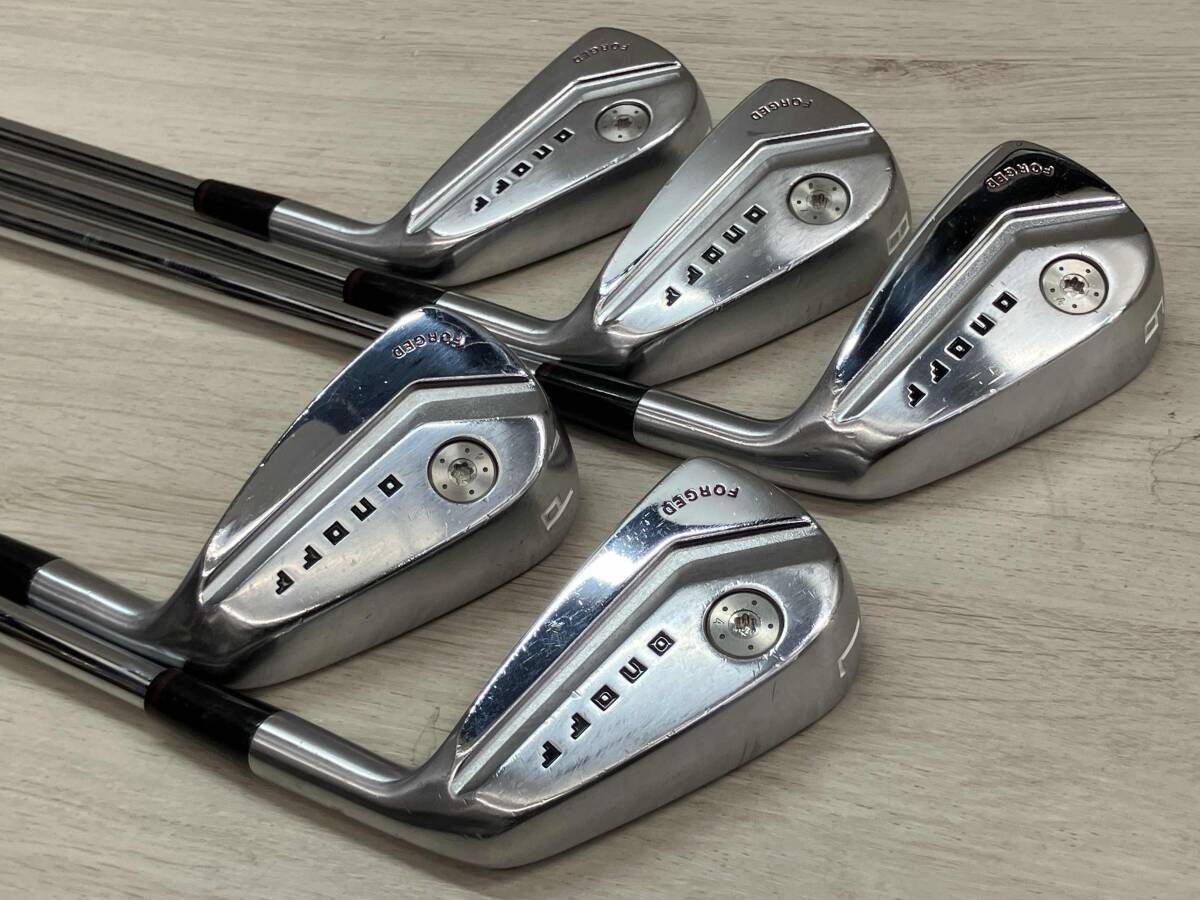 アイアンセット GLOBERIDE ONOFF FORGED 2021モデル 6,7,8,9,P 5本セット 男性右利き用