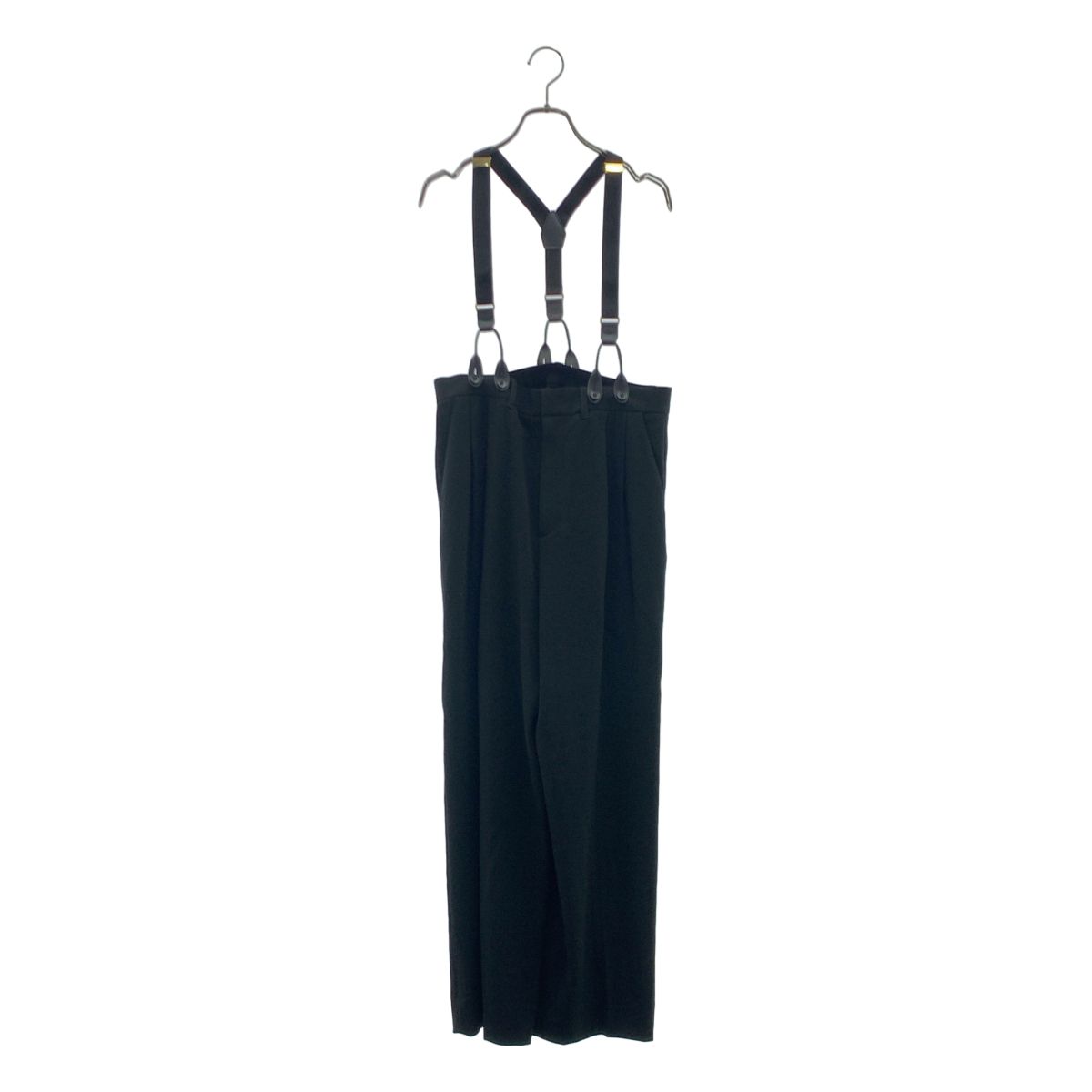 【美品】 Curensology / カレンソロジー | サスペンダー タック スラックス | F | ブラック | レディース 6,742円