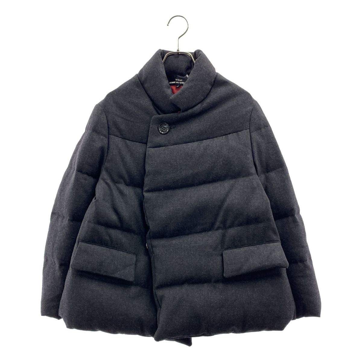 tricot COMME des GARCONS / トリココムデギャルソン | 2015AW | ウール 中綿 ジャケット | S | ブラック | レディース