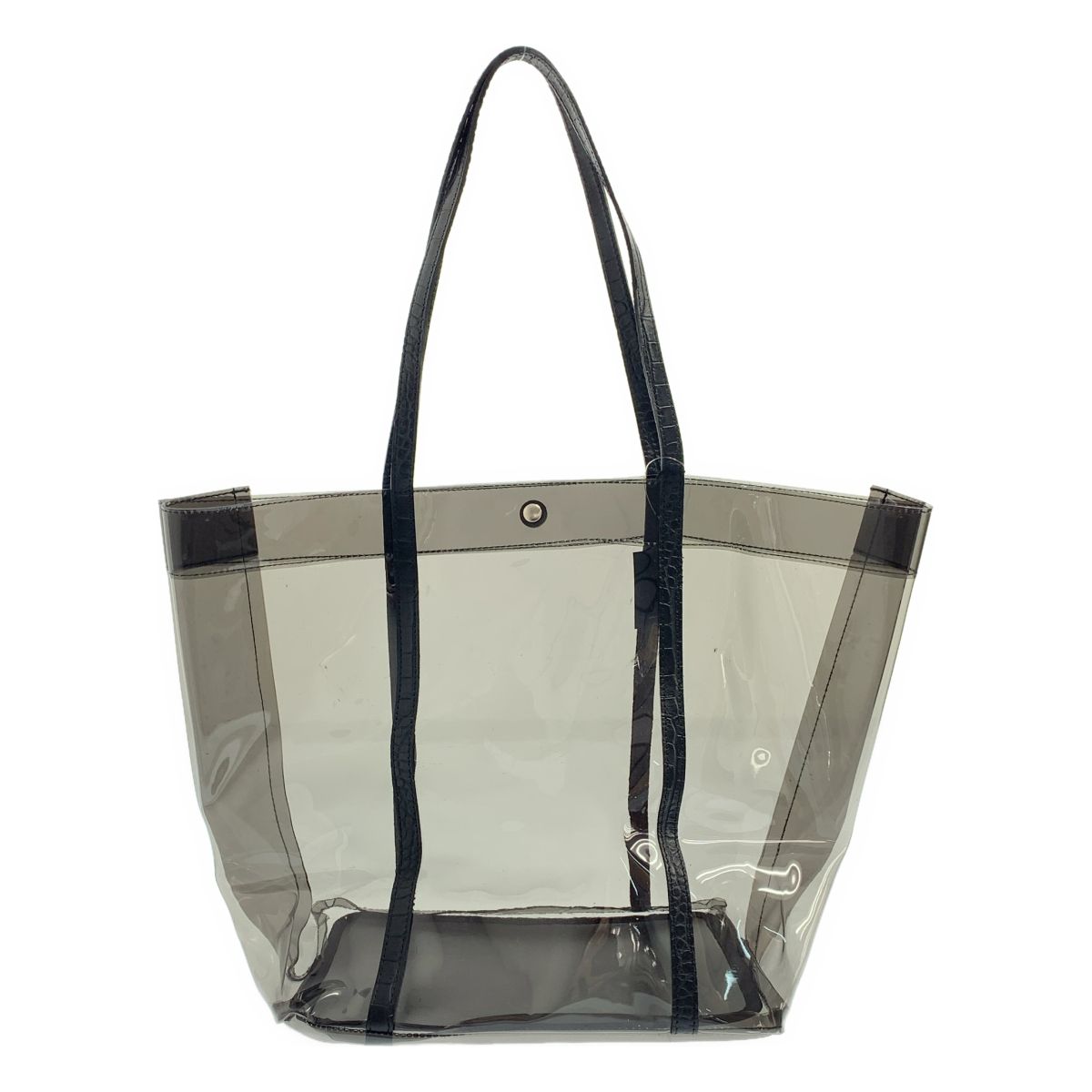 【美品】 Boutique310 / ブティック310 | ご婦人のトート NINJA クリア トートバッグ | ブラック | レディース