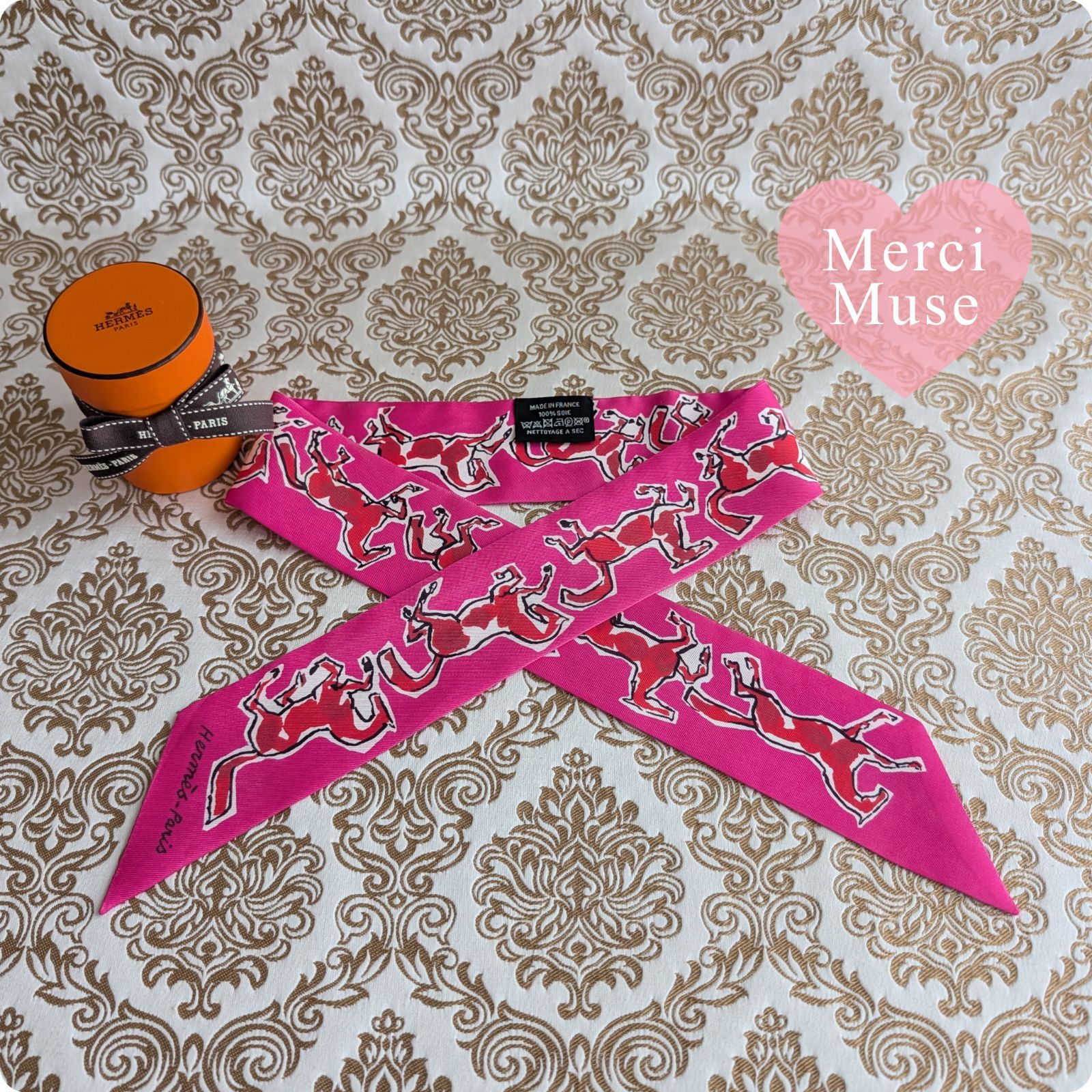 ❤お得なお品❤ピコタンロックPM18 ルビーxシルバー金具 エルメス □R