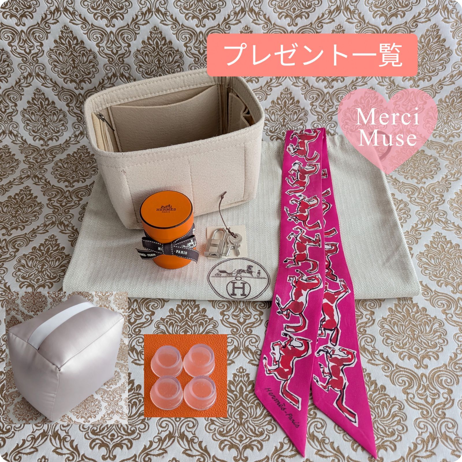 ❤お得なお品❤ピコタンロックPM18 ルビーxシルバー金具 エルメス □R