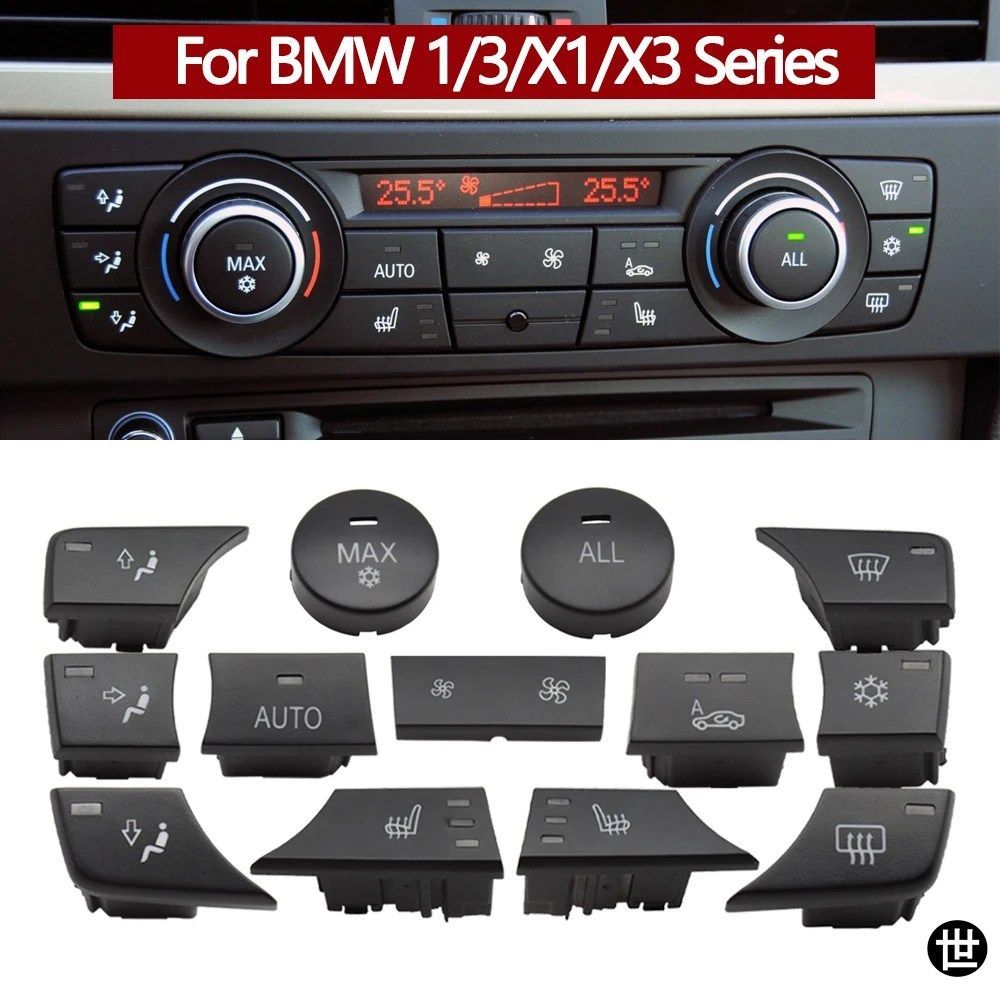 BMW 1 3 X3シリーズ E81 E82 E87 E88 E84 E90 E91 E92 E93 F25用 ダッシュボードエアコン換気コントロールACボタン