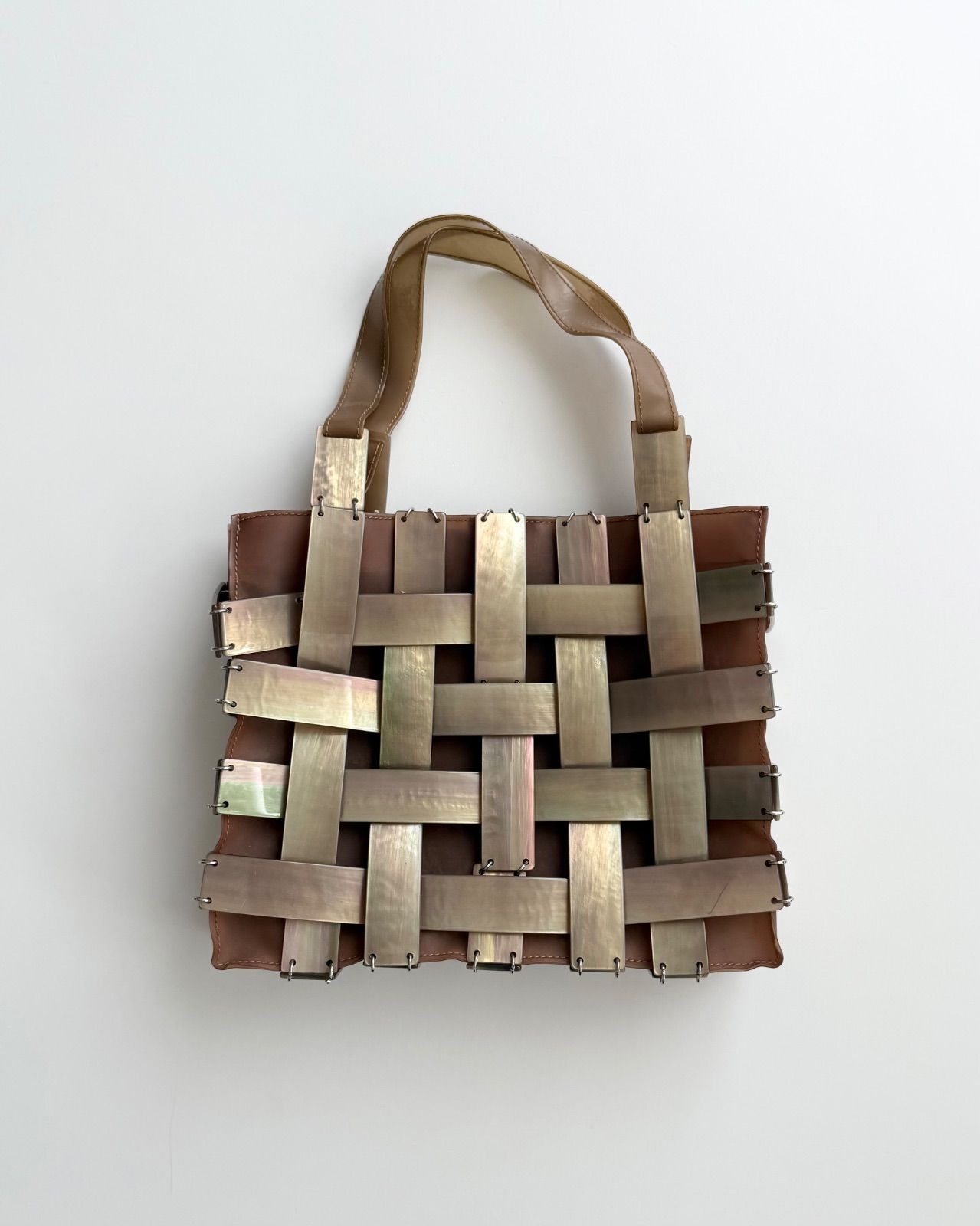 SS1997 BOTTEGA VENETA HAND BAG ボッテガヴェネタ　1997年　archive アーカイブ　ドッキング　ハンドバッグ　Special バッグ　トートバッグ