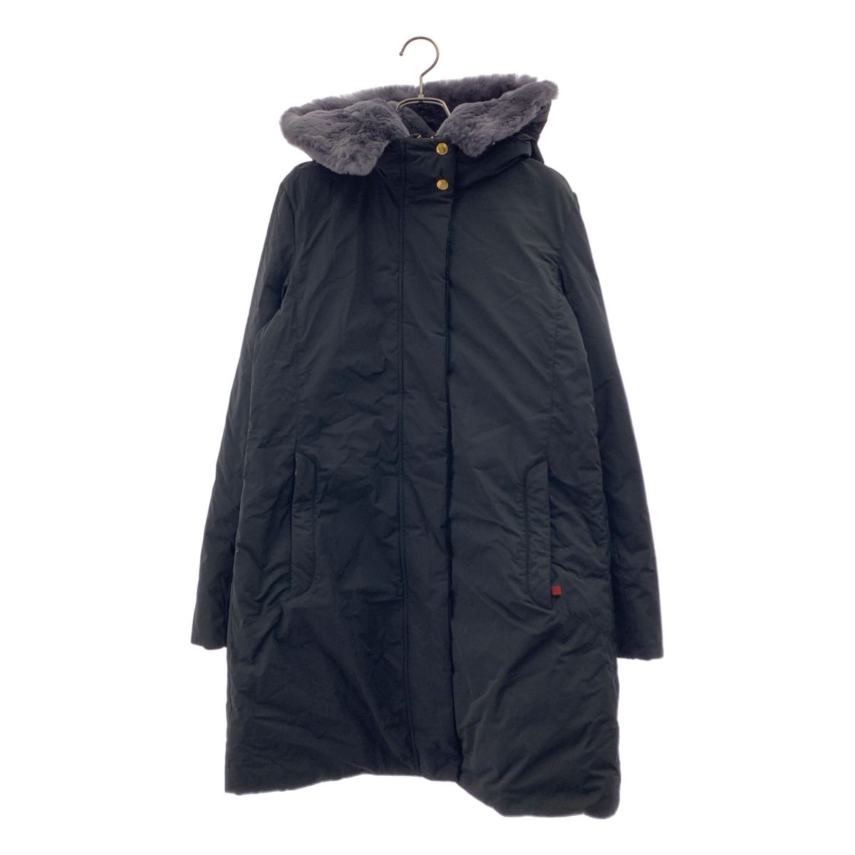 【新品】 WOOLRICH / ウールリッチ | UNITED ARROWS MAPLE COAT ダウンコート | M | ブラック | レディース