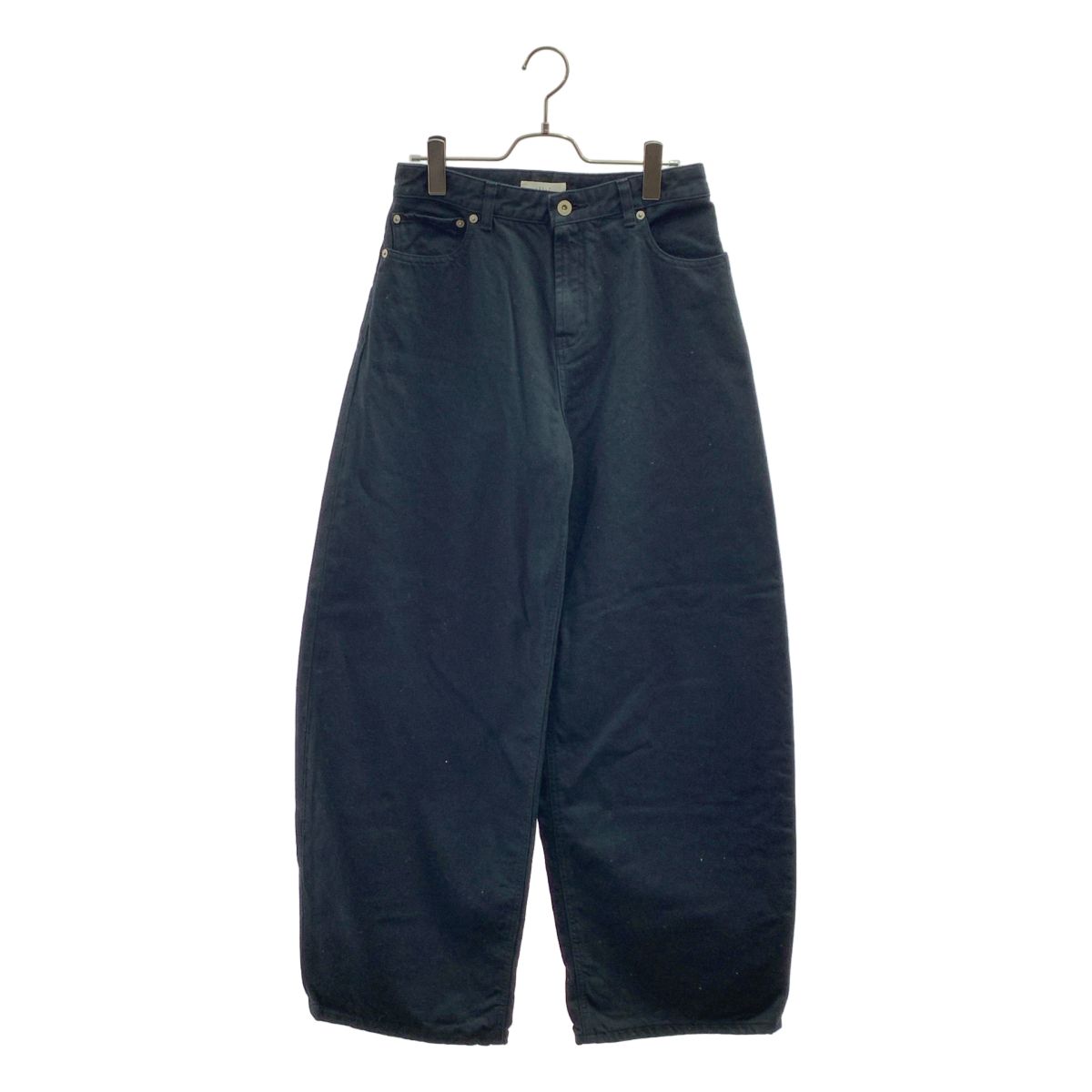 【美品】 None / | 2025AW | JSELF / ジゼルフ / Wide Loose Denim / ワイドルーズ デニムパンツ | 25 | ダークネイビー | レディース