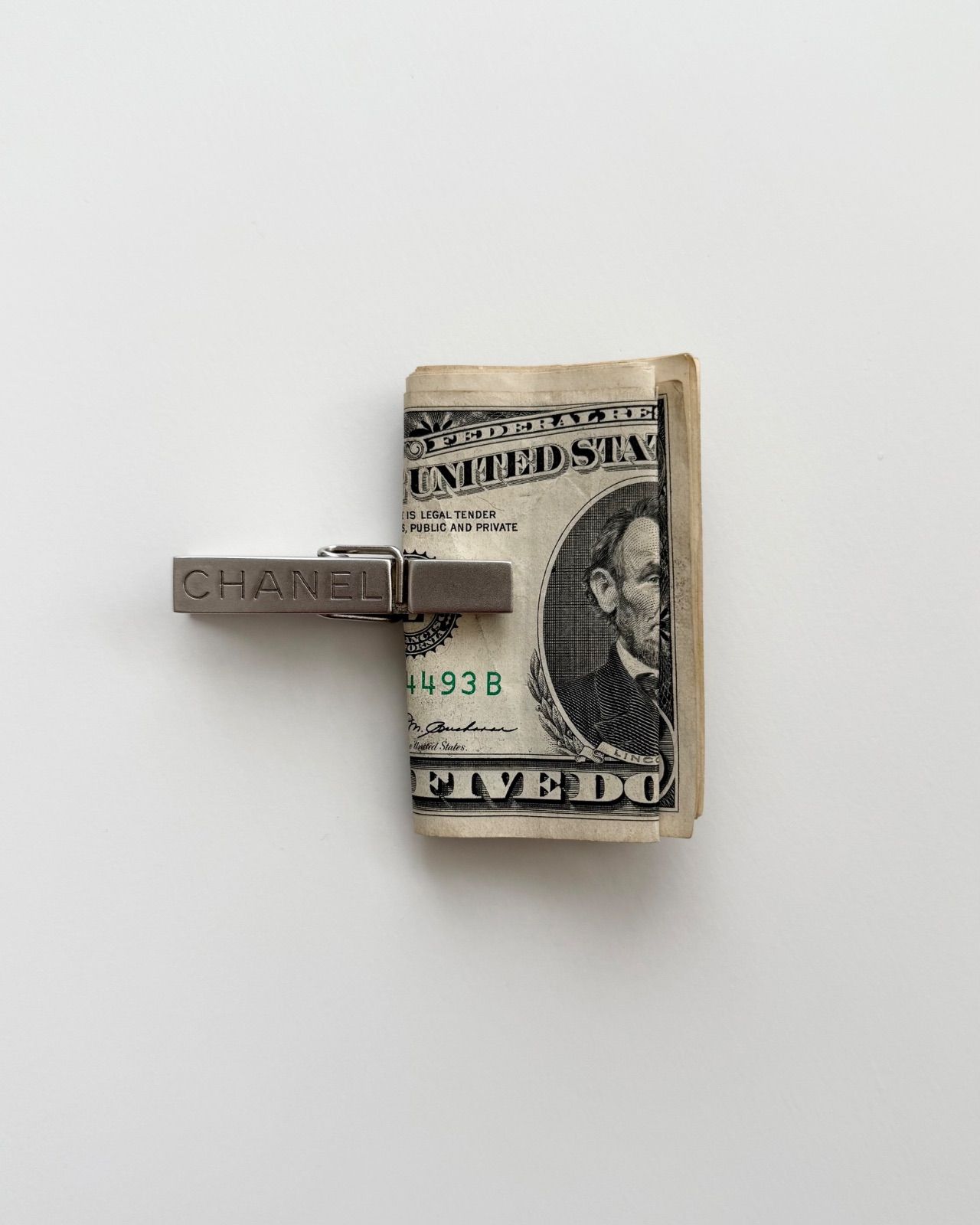 1998. CHANEL SILVER MONEY CLIP シャネル 1998年 archive アーカイブ