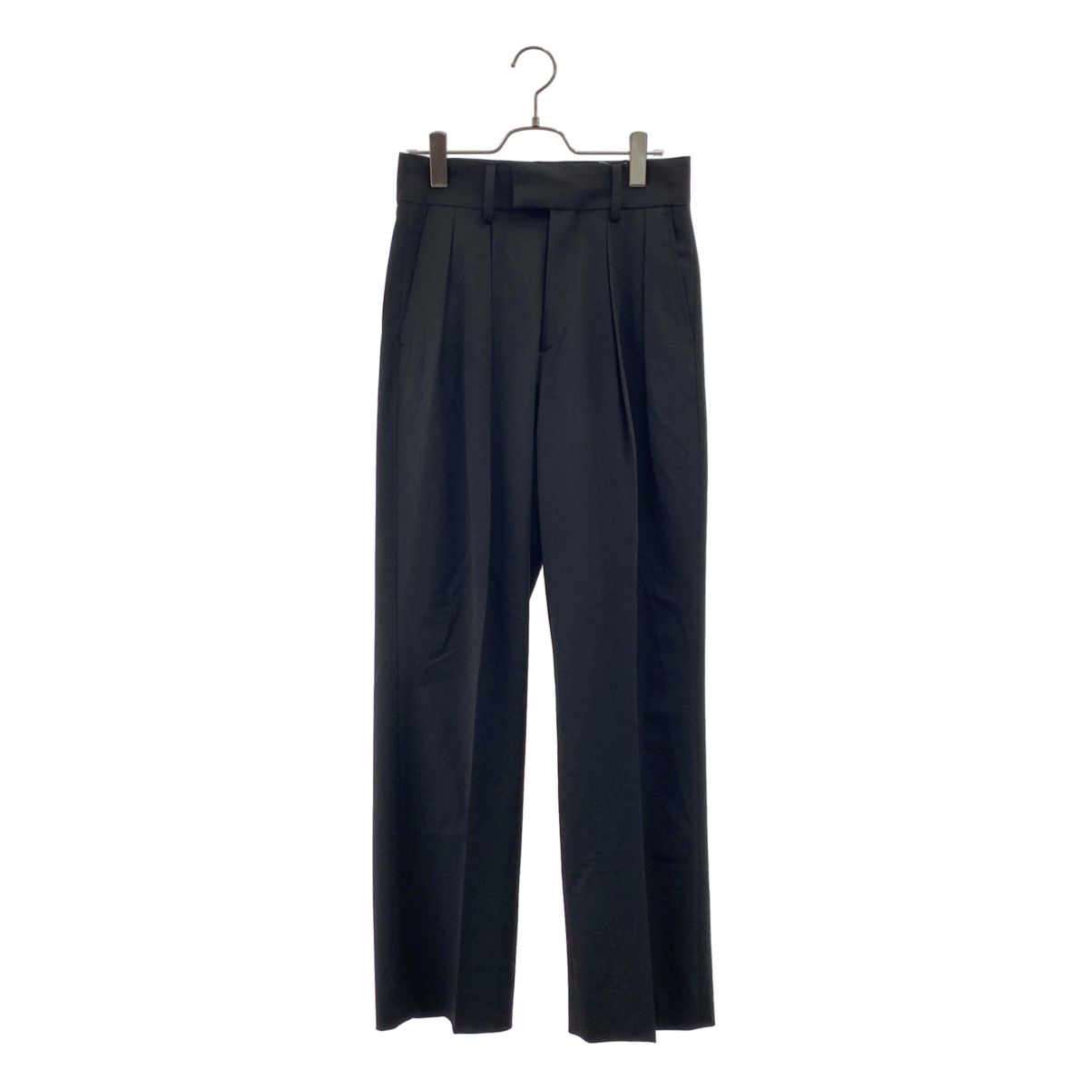 【新品】 Shinzone / シンゾーン | 2025SS | JOSE TROUSERS / ウール混 ジョゼトラウザー | 32 | ブラック | レディース