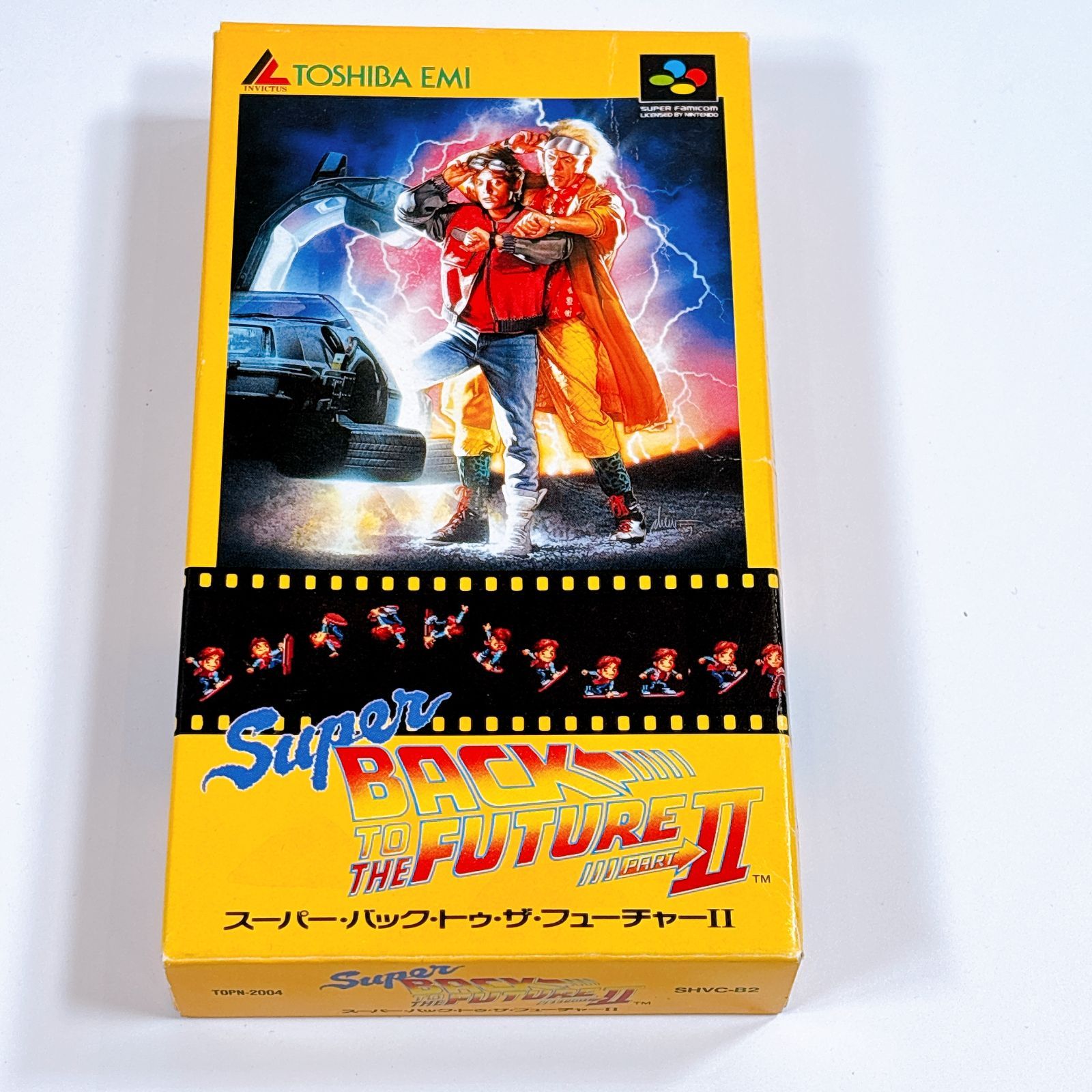 美品 スーパーバックトゥザフューチャーⅡ スーパーファミコン SFC