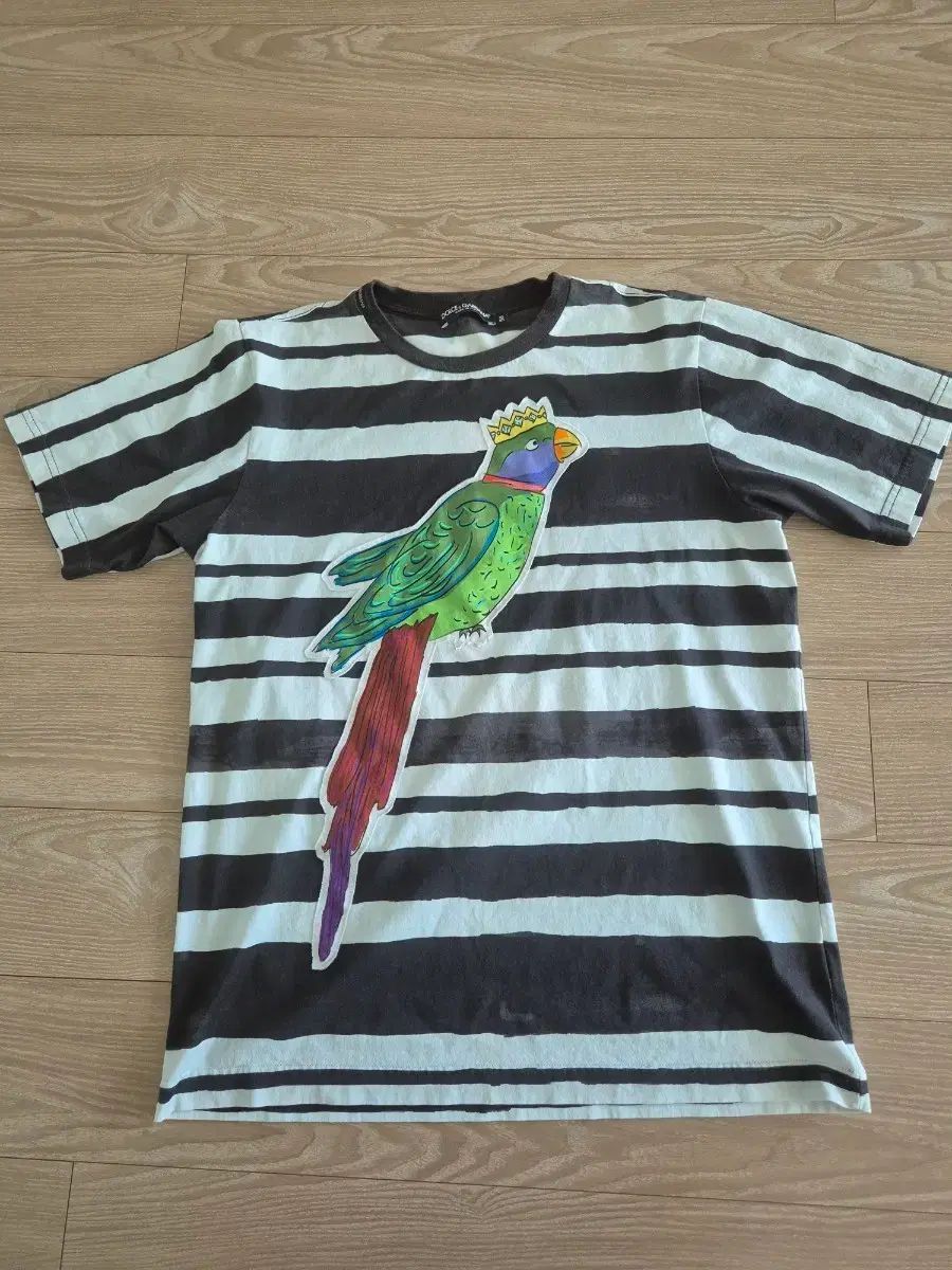 Dolce&Gabbana ドルチェ＆ガッバーナ ストライプ 半袖Tシャツ (正規品)