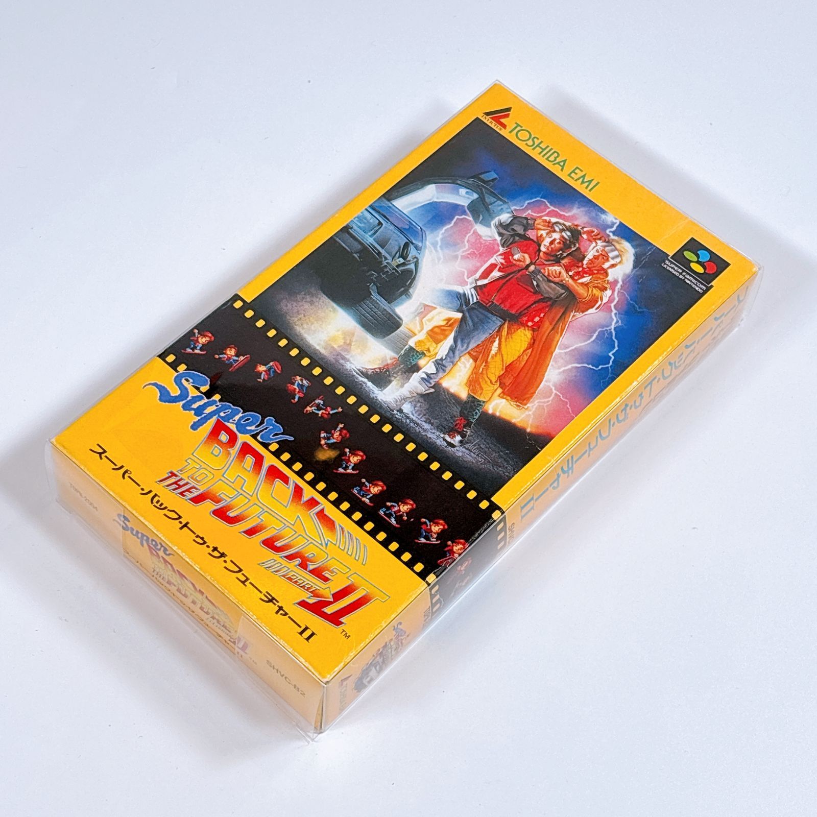 美品 スーパーバックトゥザフューチャーⅡ スーパーファミコン SFC
