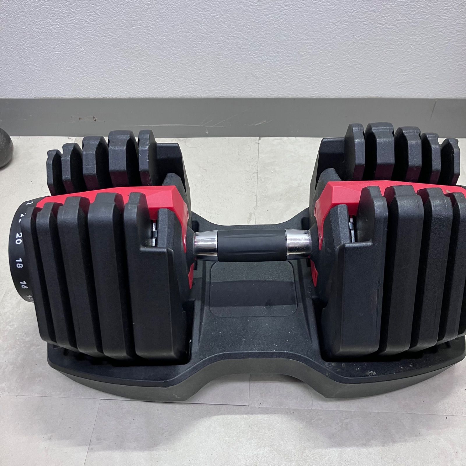 【超メルカリ市限定】②調整可能ダンベル 22kg O 可動式ダンベル 22kg - メルカリ