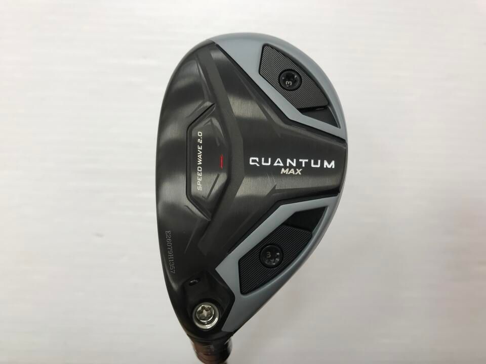 キャロウェイ　QUANTUM MAX　21度　ATHLEMAX 80 for Callaway　Sフレックス　ユーティリティ　中古【最短即日発送】