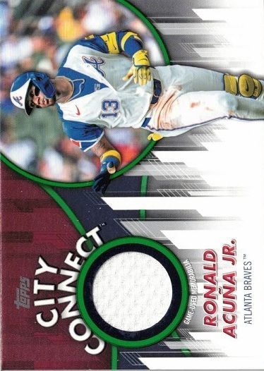 ロナルド・アクーニャ・ジュニア/Ronald Acu?a Jr. City Connect Swatch Collection 13/99 CC2-RA ATL 2026 Topps Series 2 Baseball