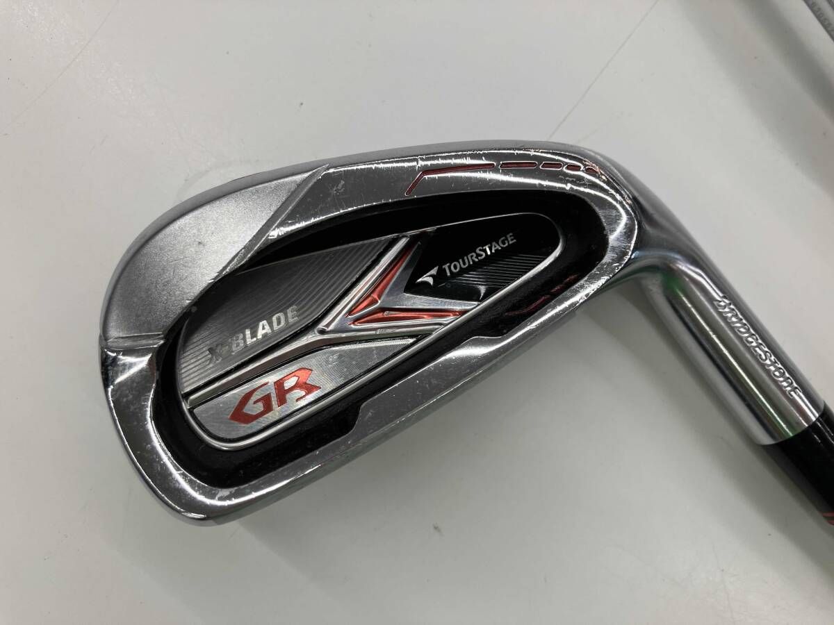 BRIDGESTONE TOURSTAGE X‐BLADE GR 7本 アイアンセット/ FLEX違い有り/ 中古品
